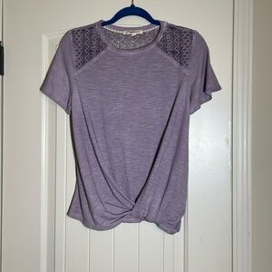 Purple Shirt with design